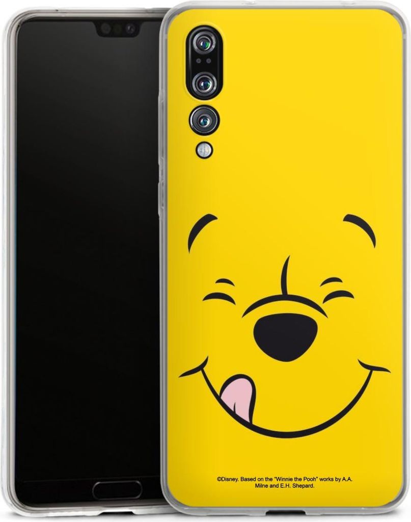 DeinDesign Handyhülle für Huawei P20 Pro Silikon Hülle Case Smartphone Schutzhülle Disney Offizielles Lizenzprodukt Winnie Puuh