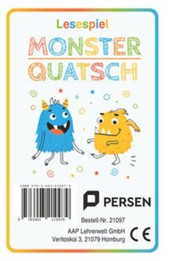 Lesespiel Monster-Quatsch Image du produit 