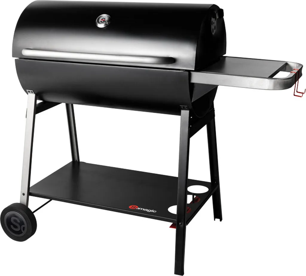 Barbecue au charbon BRASILIA avec couvercle et système de ventilation Pro