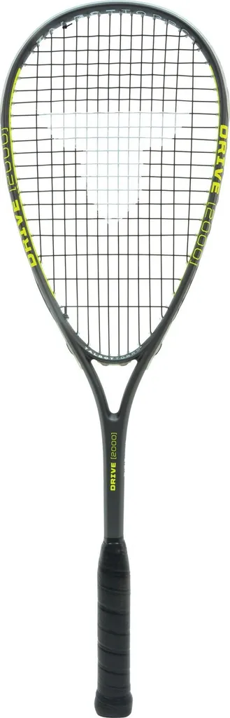 Raquette squash jaune DRIVE 2000 idéale pour progresser rapidement