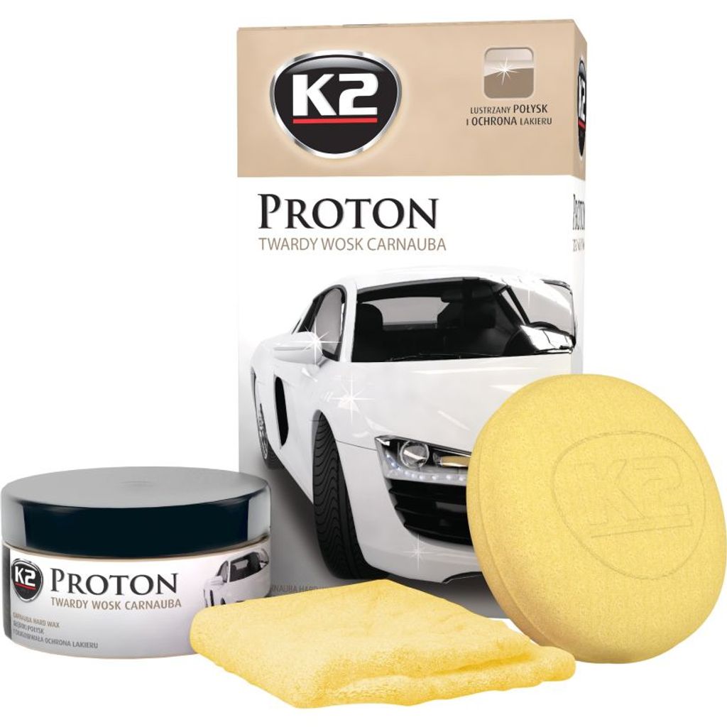 PROTON tvrdý karnaubský vosk, 200 g + aplikátor + Obrázek produktu 