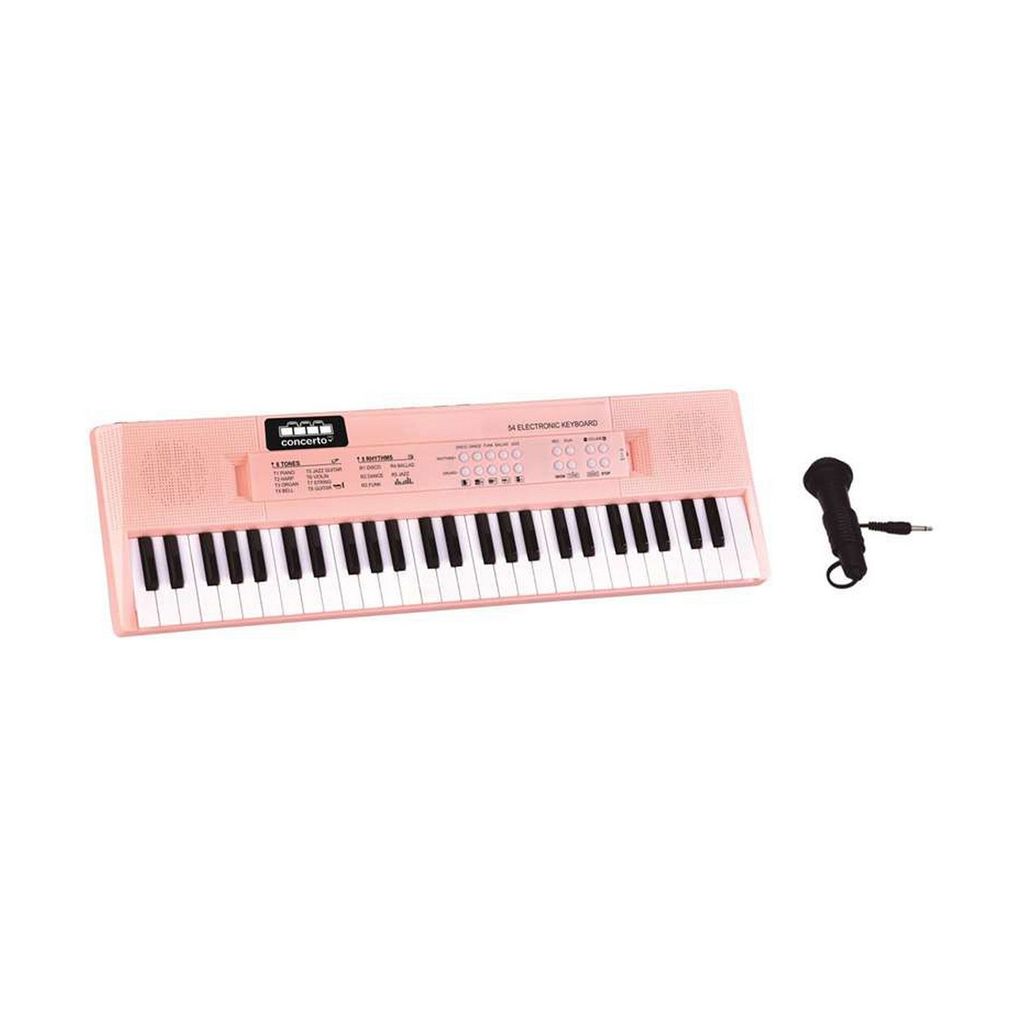 Pianino treningowe z mikrofonem Reig Rosa Zdjęcie produktu 