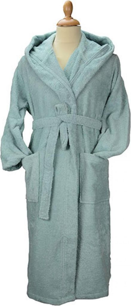 A&R 027.50 | Robezz Organic Bathrob Bademantel Baumwolle - Farbe: Green - Größe: XS