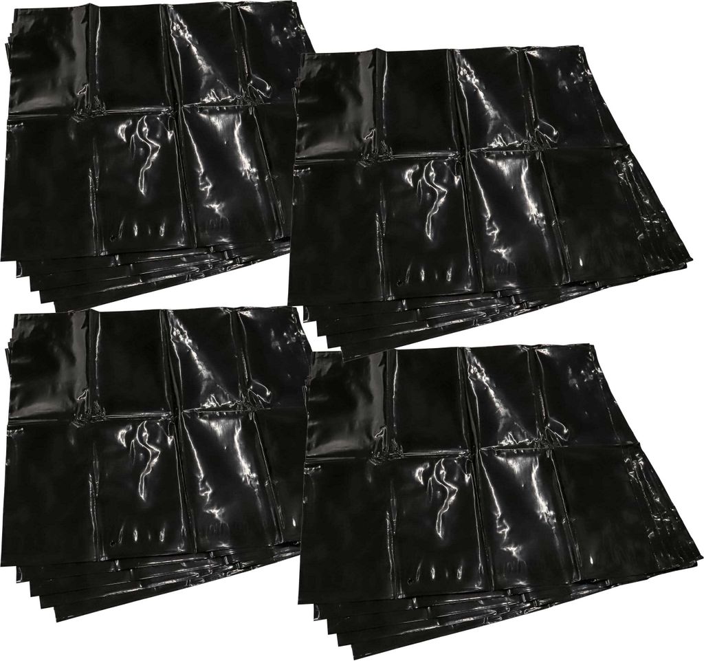 vhbw 20x Entsorgungsbeutel kompatibel mit Kärcher NT 30/1 Tact L, NT 30/1 Tact TE L, NT 40/1 Tact L Staubsauger - 40cm x 23cm Schwarz