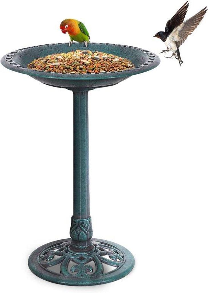 Bain d'oiseaux 51 x 72 cm, station d'alimentation rétro, Image du produit 