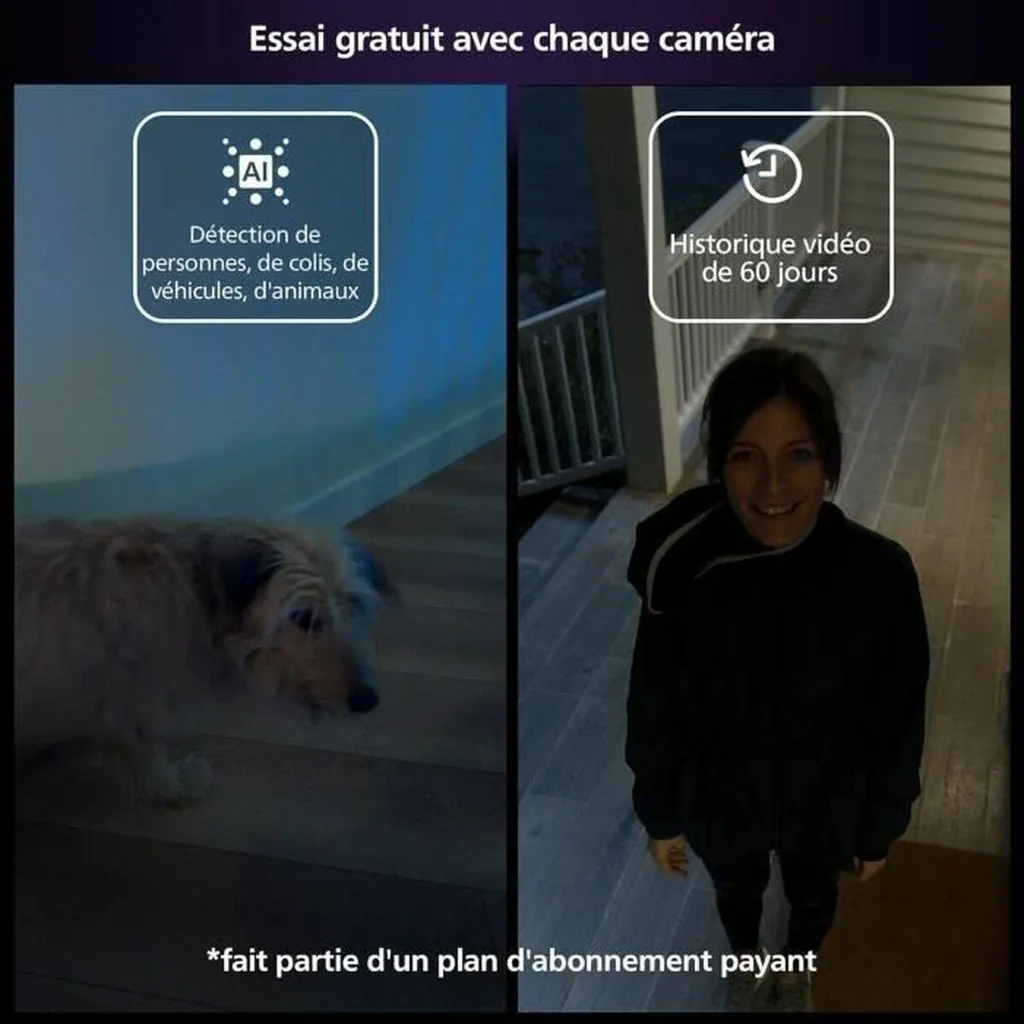 Caméra IP Philips WelcomeEye - Vision Nocturne et Détection de Mouvement - 6
