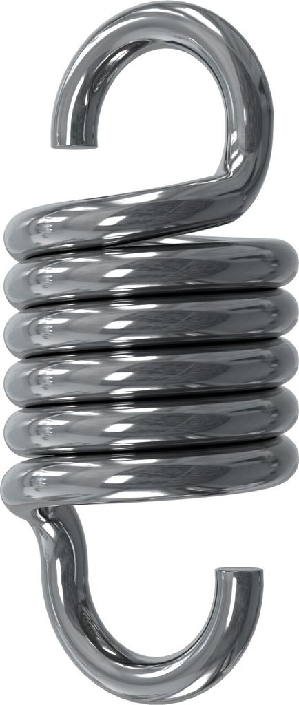 Schwingfeder Hängesessel Feder Hängestuhl Boxsack Hollywoodschaukel Hängematte 200 kg / 100x37mm