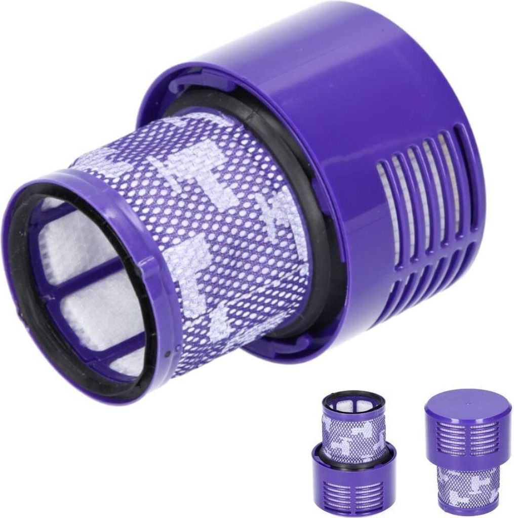 McFilter | 3x Filter für Dyson V10 (SV12) Staubsauger, Alternative für HEPA-Filter 969082-01, Ersatzfilter u.a. für Serie Cyclone V10 Absolute/A...