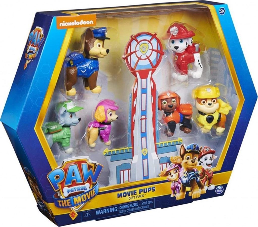 PAW Patrol PAW FGR Fig Gift Pack Movie GML, 3 rok/roky, Obrázek produktu 