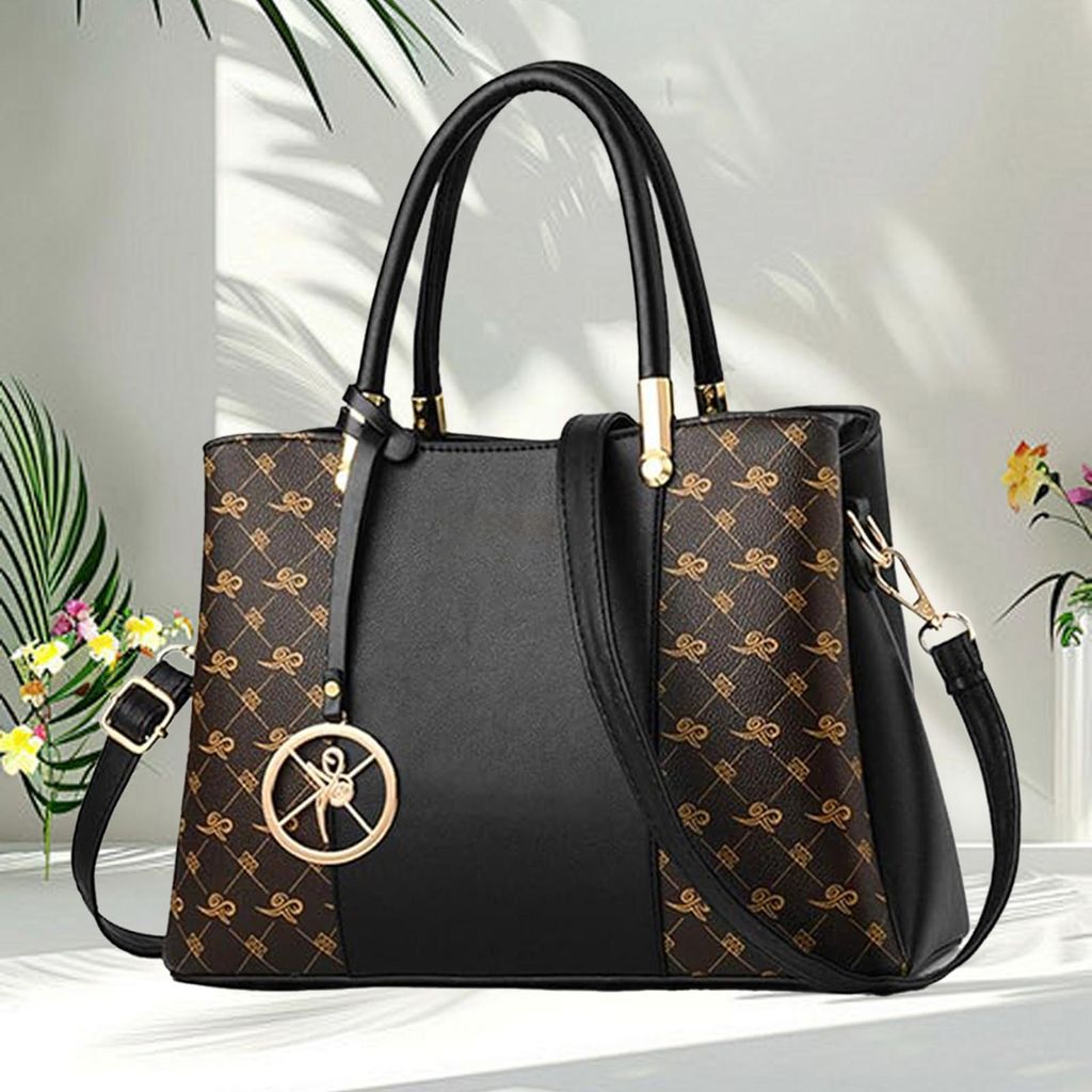 Myhozee Damen Handtasche Mittelgroß - PU Leder Umhängetasche Mit Verstellbarem Gurt