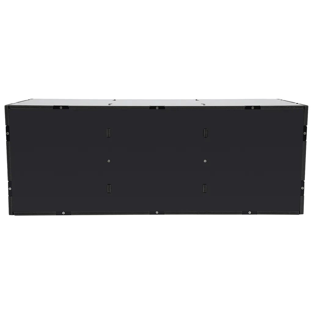 Organiseur de bureau noir pour documents et courrier - Rangement A4