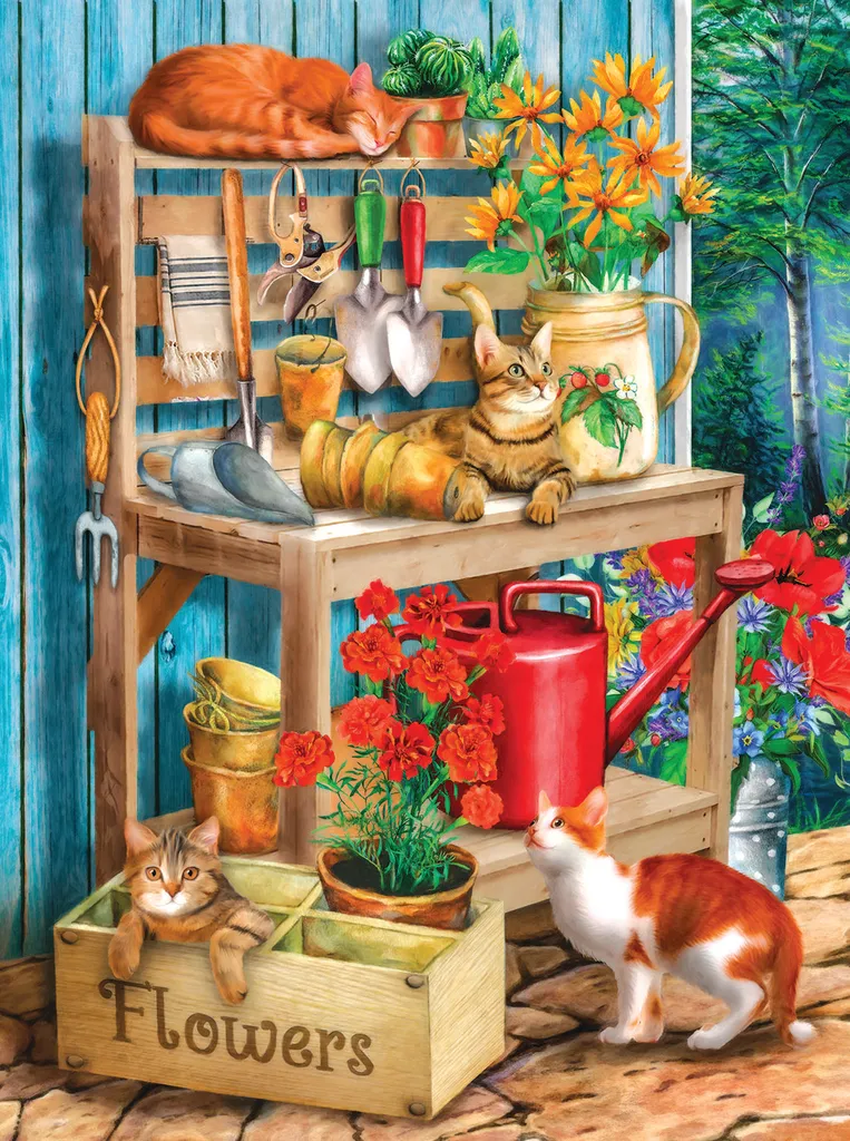 Table de Puzzle 1000 Pièces pour Salon - Support de Loisirs SunsOut