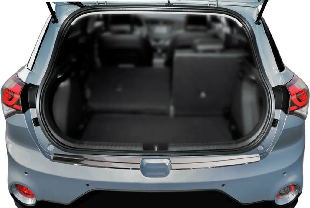 Protège-seuil Hyundai i20 II GB 2014-2018 en Acier Inoxydable Miroir