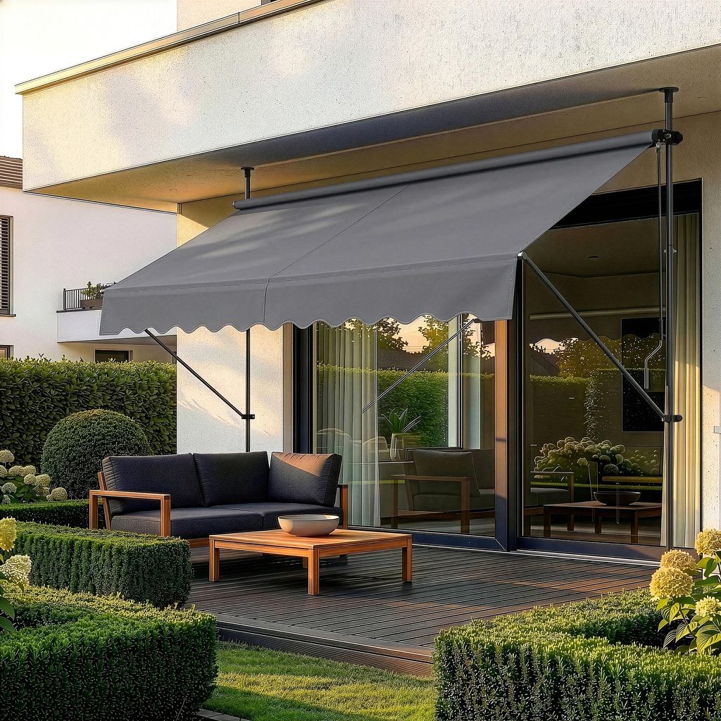Tenda da sole a morsetto "Stem" con struttura in acciaio Immagine del prodotto 