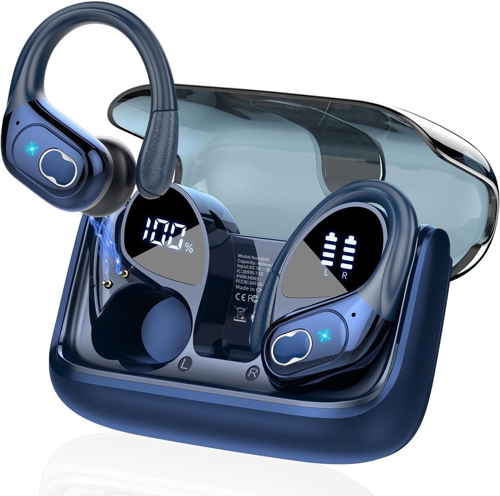 STECEi HD65 Sport In-Ear Bluetooth 5.4 Kopfhörer, 75h Akku, Produktbild 