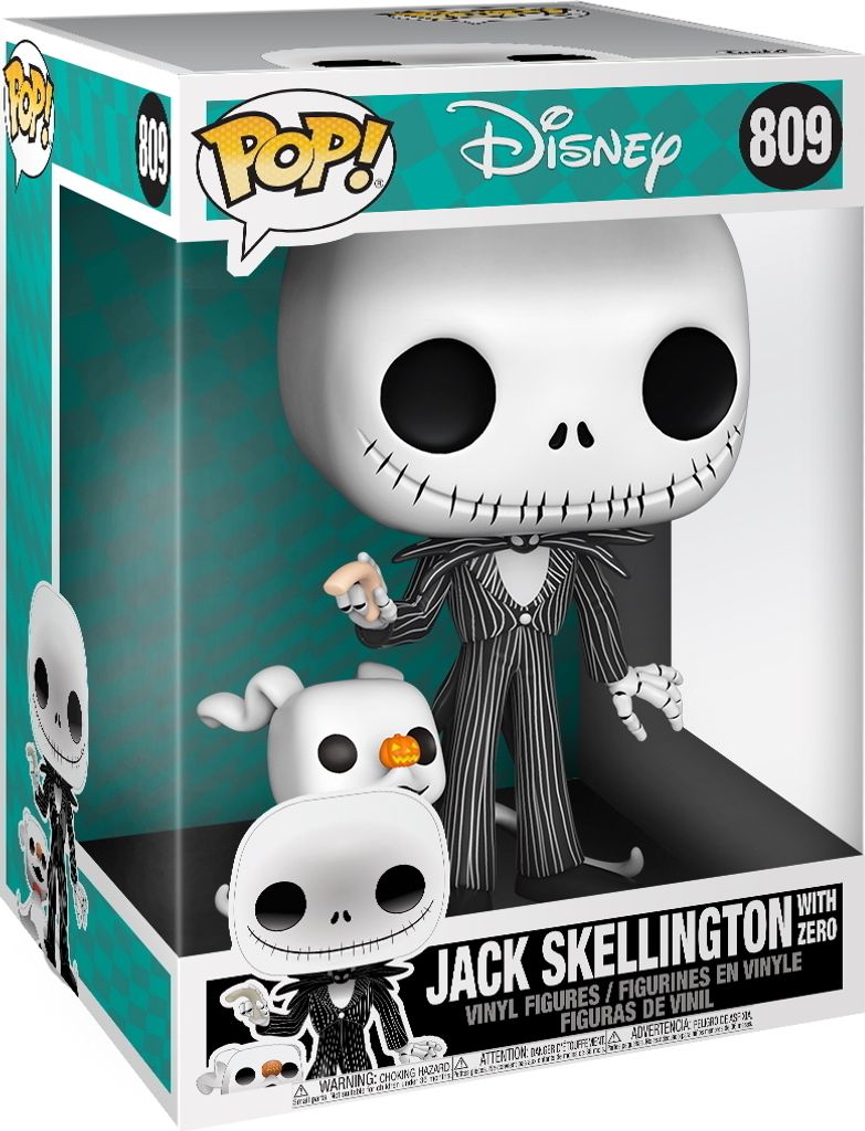 Disney - Jack Skellington with Zero 809 - Funko Pop! - Produktbild 