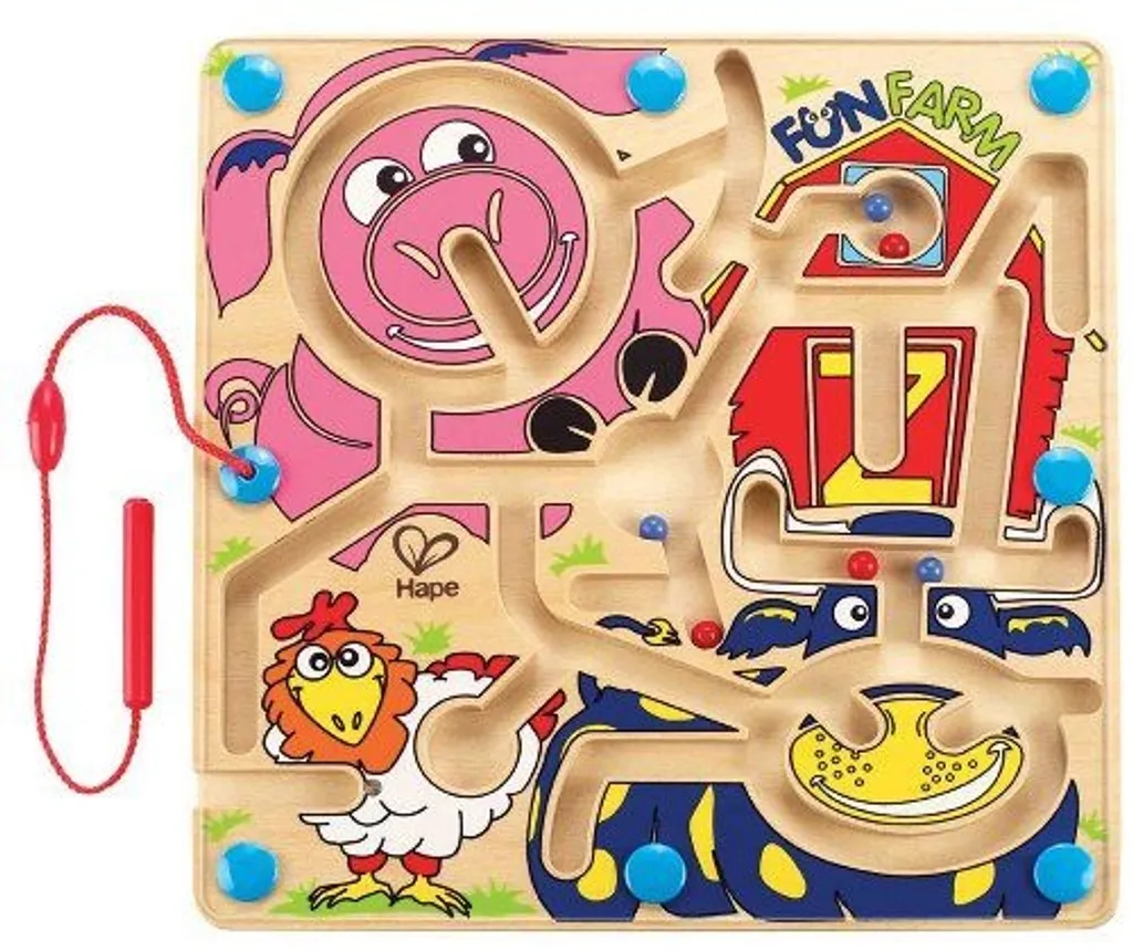 Jeu Éducatif Magnétique Hape E1702 pour Développer la Concentration