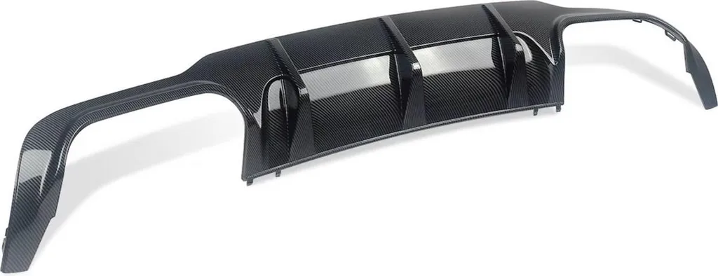 Diffuseur arrière Lip Stratos aspect carbone pour Mercedes Classe C W204