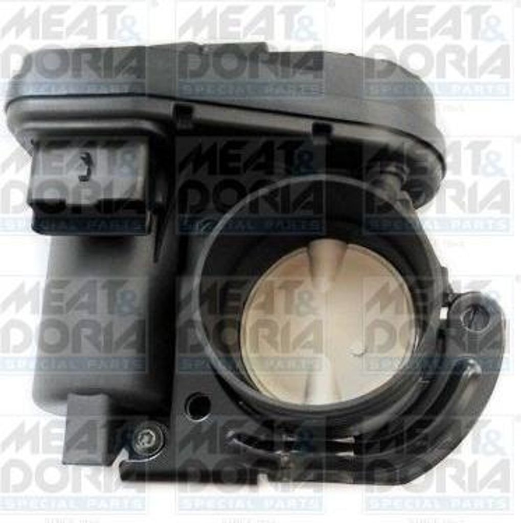 MEAT & DORIA 89128 Drosselklappengehäuse OE 1635Z8 kompatibel mit Partner, 307, 206, 1007, Xsara, C4, C4er, C3, C2, Berlingo