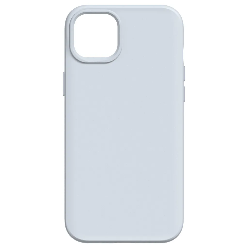 Coque iPhone 15 Plus RhinoShield Soft Case en silicone gris anthracite - 7
