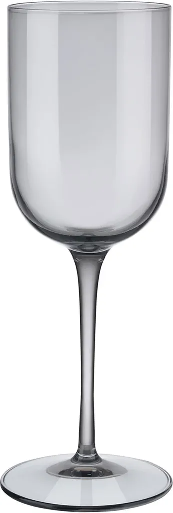 Set 4 Calici Vino Bianco Blomus FUUM Smoke - Bicchieri Grigio Antracite