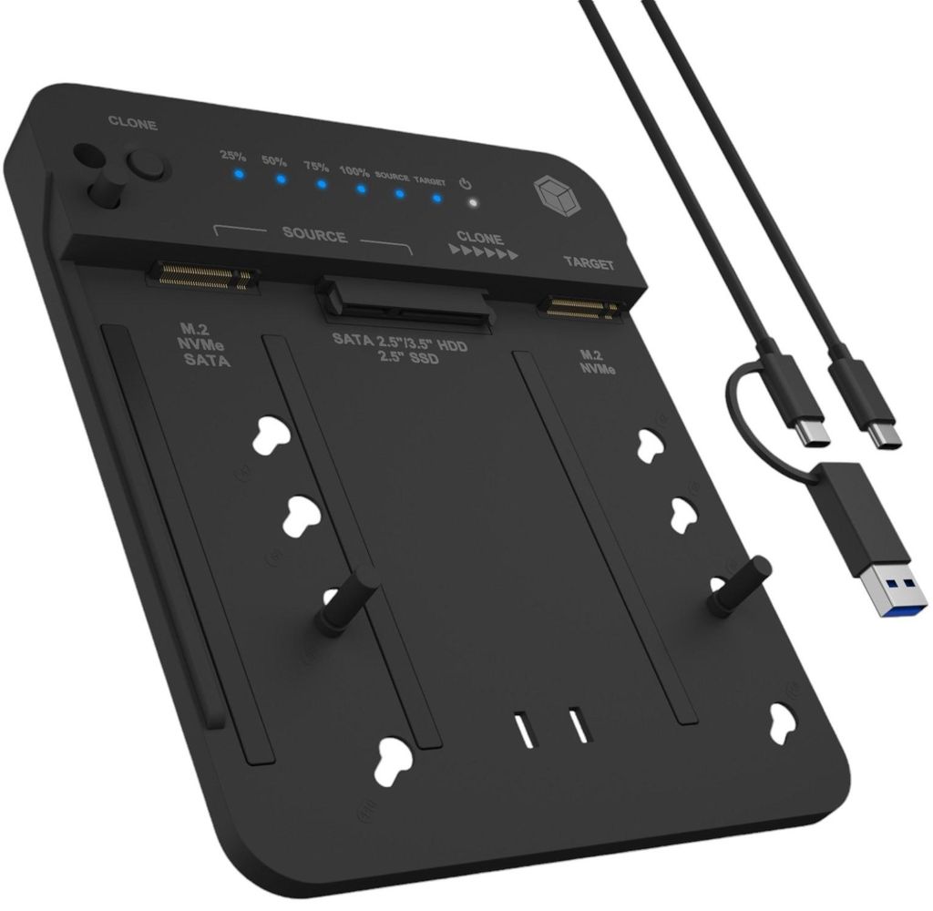 ICY BOX IB-2913MCL-C31, HDD, SSD, SATA, Serial ATA II, Produktbild 