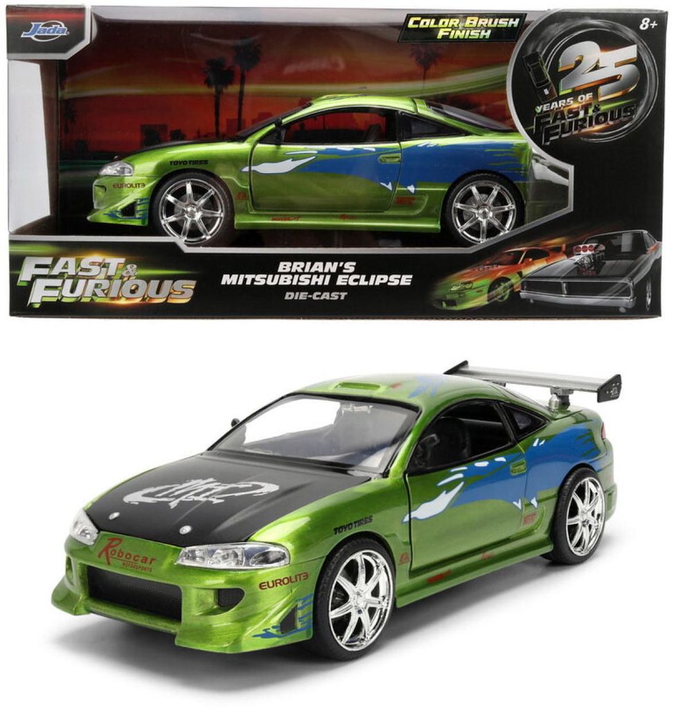 Jada Fast & Furious Jubileumeditie, Mitsubishi, schaal Productafbeelding 