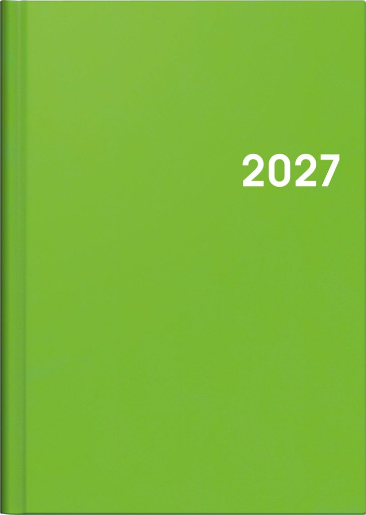 2027 BRUNNEN Buchkalender A5 gn 2S/1W Produktbild 