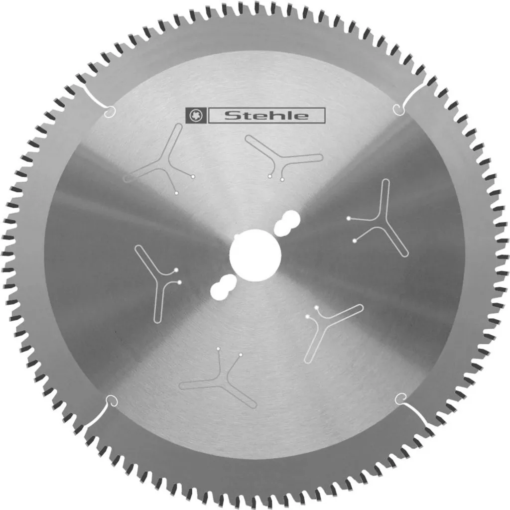 Lame carbure Stehle 350mm 100 dents WS-FA pour coupe nette de plastique