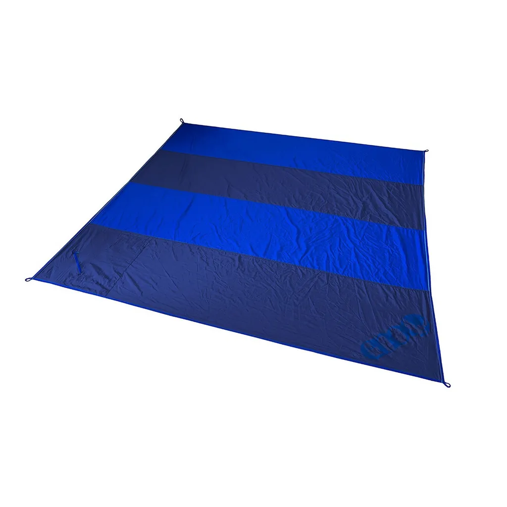 Couverture de Plage ENO Islander avec Poche de Rangement Nylon Bleu