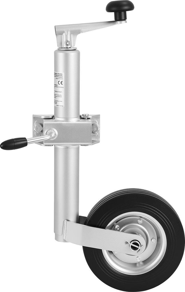 SucceBuy Stützrad mit einer Tragfähigkeit von bis zu 150 kg, höhenverstellbar von 550–780 mm, ausgestattet mit Einzelrad und ergonomischem Gri...