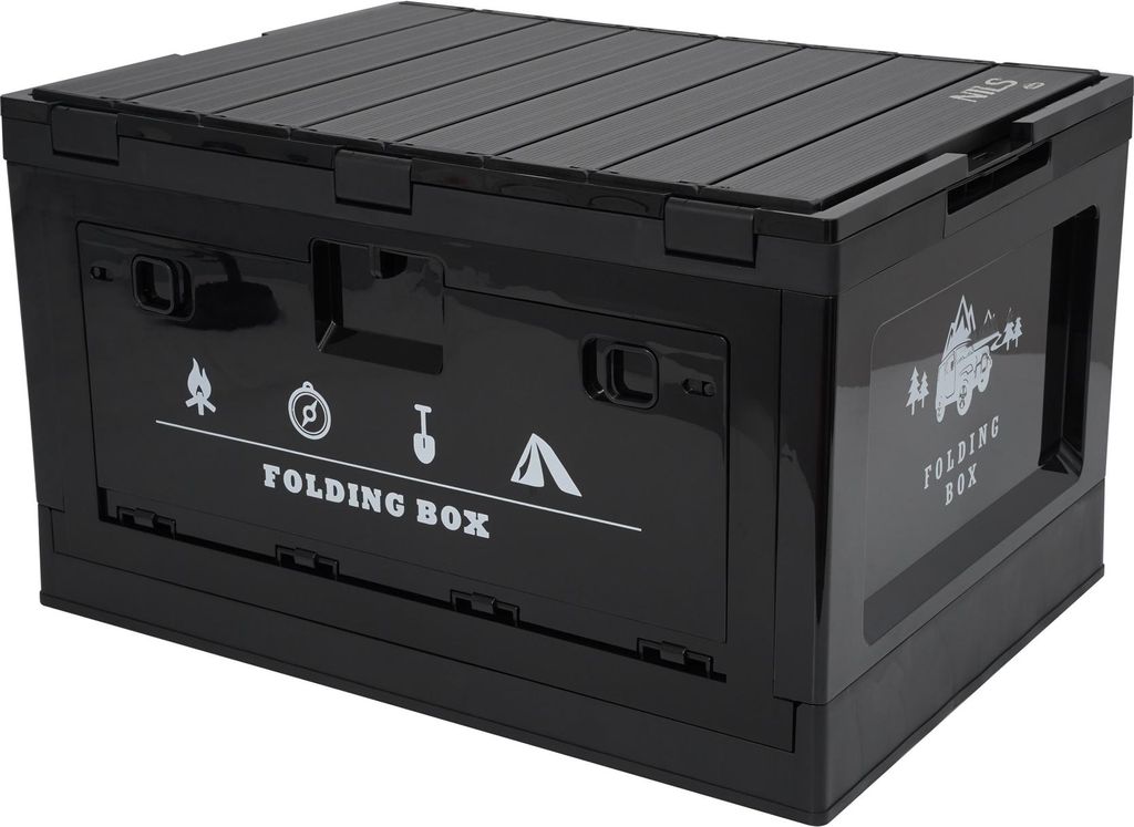 Ncb4006 Faltbare Campingbox Mit Tischfunktion 2In1 50L Nils Camp