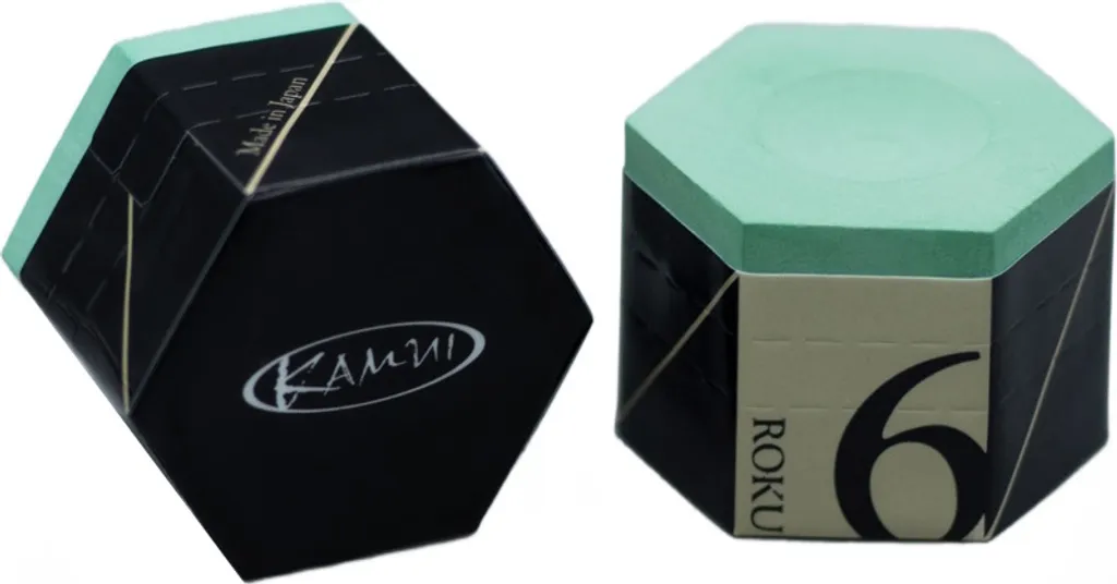 Kamui Kreide Roku Green : Craie de Billard Premium Haute Performance