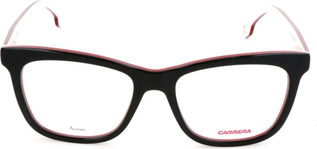 Monture de lunettes Carrera Carrera1107V8 rectangulaire noire et or