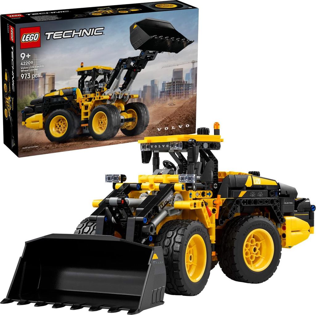 LEGO® Technic 42209 Elektryczna ładowarka kołowa Volvo L120 Zdjęcie produktu 