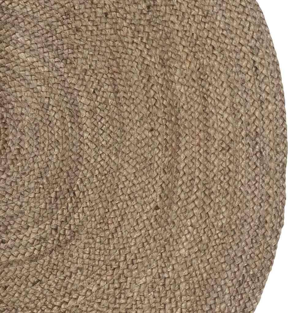 vidaXL Bereichsteppiche Oval Grau 100 x 152 cm Jute