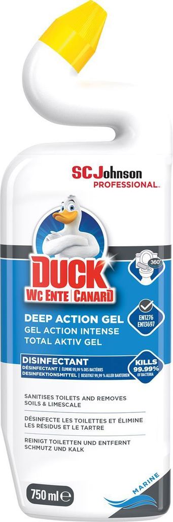 WC-Ente Reiniger Total Aktiv Gel Marine 349089 750ml Produktbild 