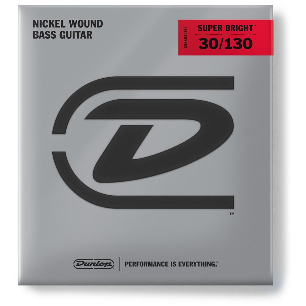 Dunlop Super Bright Nickel Bass 6-saitig 30-130 (DBSBN30130)