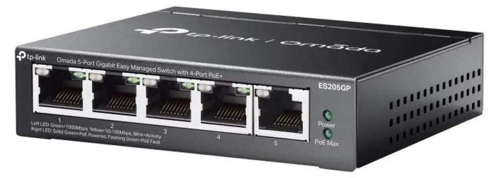 Switch TP-Link ES205GP PoE : Finissez-en avec les câbles et lenteurs