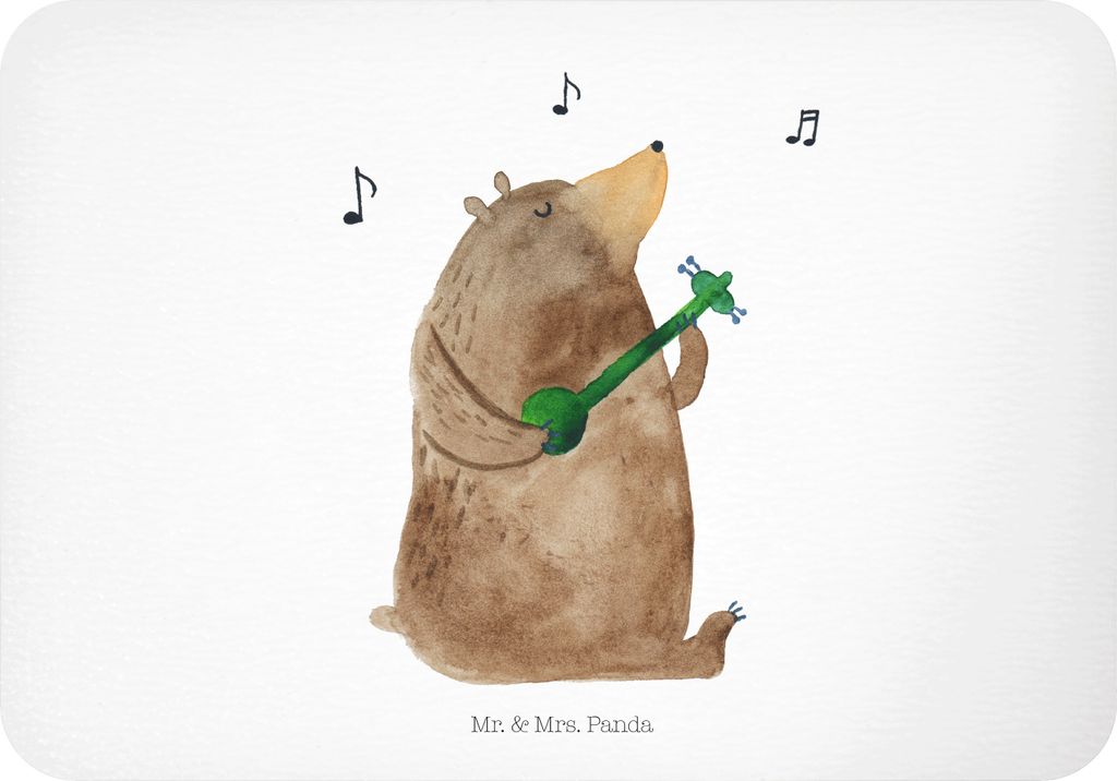 Mr. & Mrs. Panda magnet Bär Lied - Weiß - Geschenk, Valentinstag, Pinnwandmagnet, Teddy, haftmagnet, Liebe, Kühlschrankmagnet, Spruch, tafelmagn...