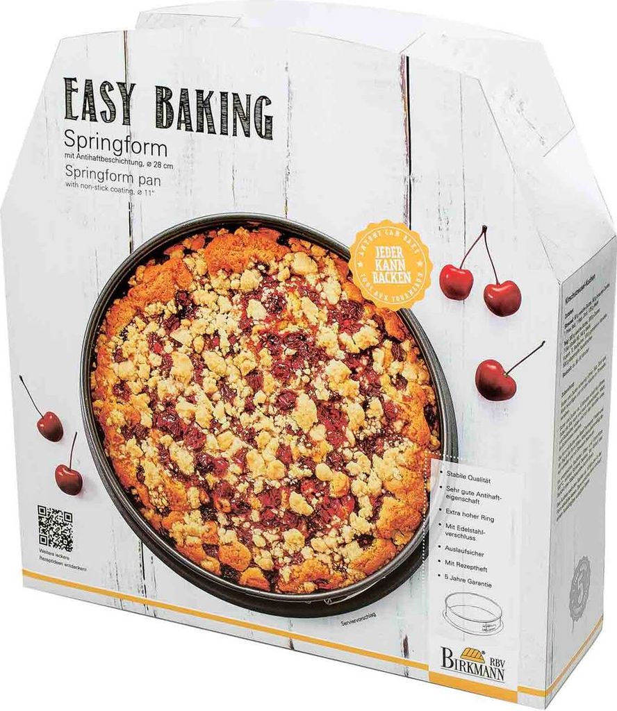 Birkmann Easy Baking Springform mit Einem Boden, Spring Immagine del prodotto 