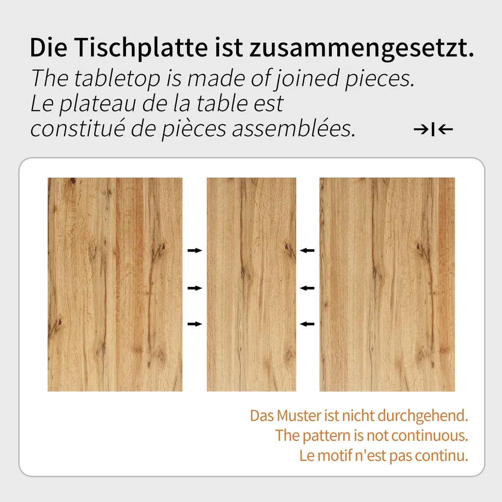 Table à manger modulable 118-157 cm pour petit espace et réception - 8