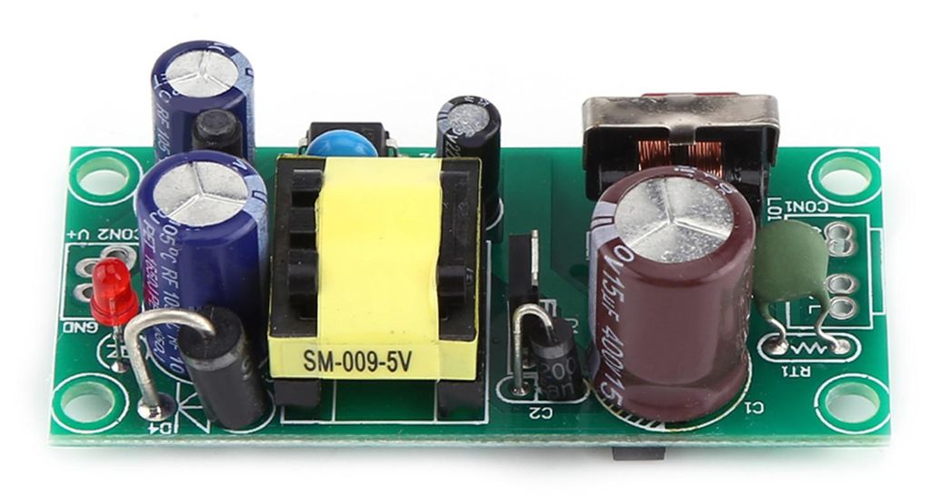 Schaltnetzteilmodul, Eingang AC85V-264V Ausgang DC5V 2A 10W Kurzschlussschutzmodul für den Heimgebrauch