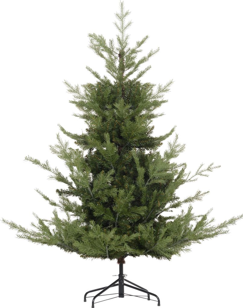 180 cm Weihnachtsbaum-Künstlich Naturgetreu Dichte Zweige Christbaum mit 1942 Astspitzen realistisches Aussehen für Weihnachtsfest Grün