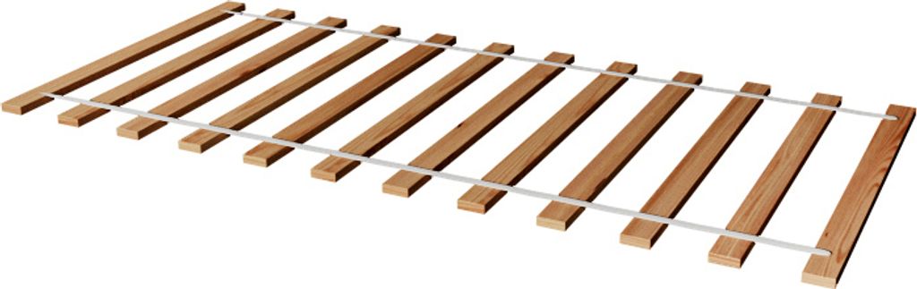 Rollrost Lattenrost Rolllattenrost 90 x 200 cm Massivholz