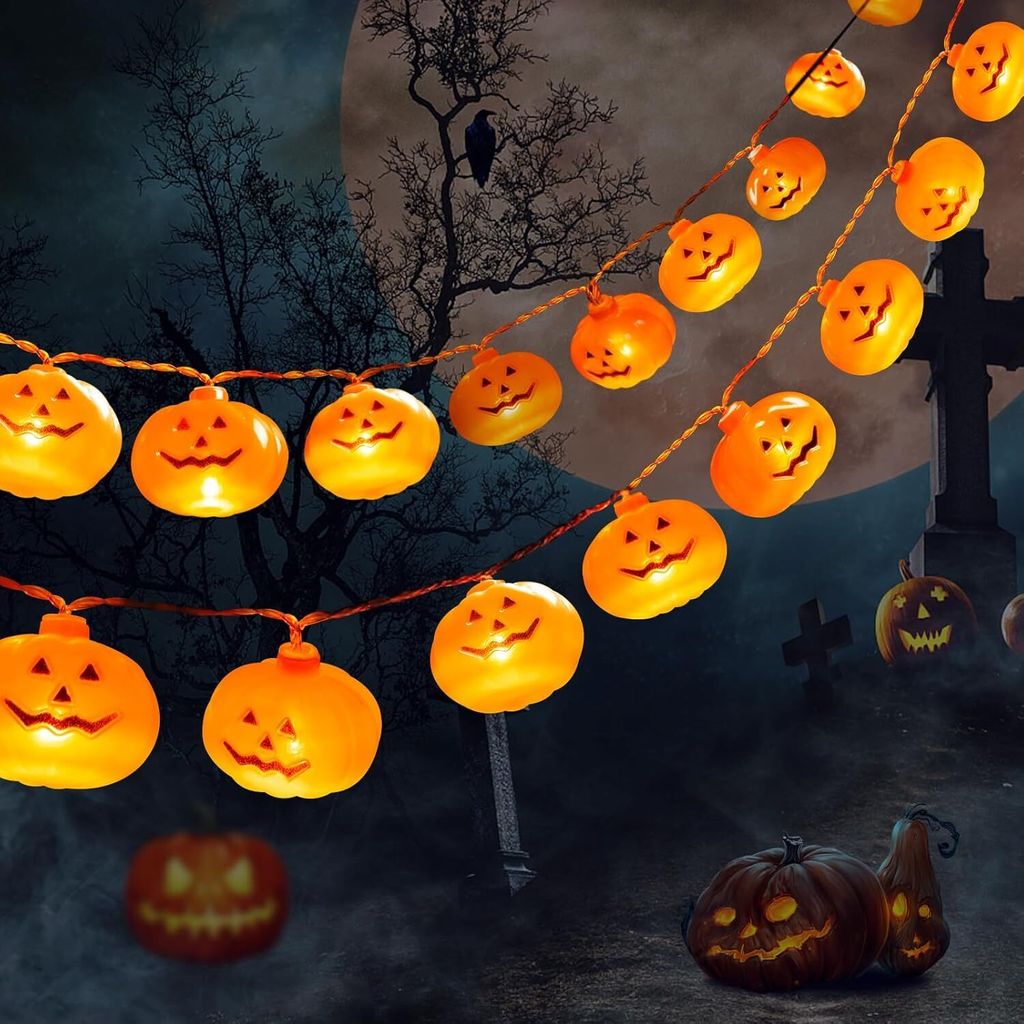 Halloween-Dekorationen, 2,7 m, 20 LEDs, Produktbild 