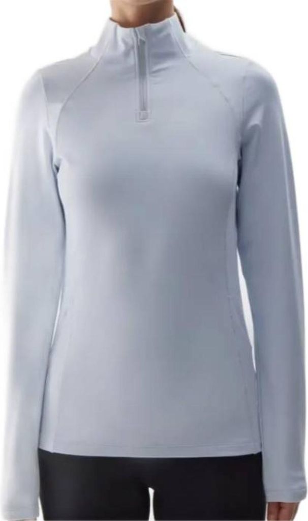 Damen drapierte Thermounterwäsche (TOP) 4F F070 blau Größe XS