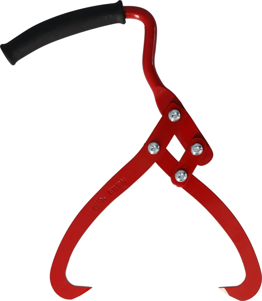 STUBAI Pince d'emballage manuel forestier 265 mm - Transport de troncs
