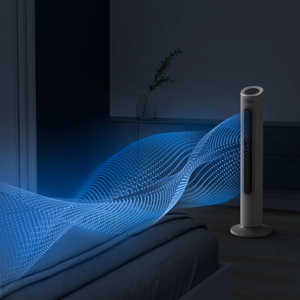 Ventilateur colonne Rowenta 7 vitesses avec télécommande Eole Home - 9