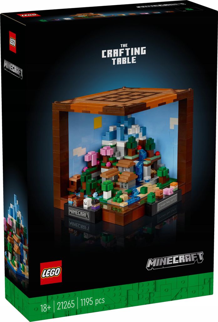 LEGO Minecraft Die Werkbank Bauset, Videospiel-Set mit 8 Produktbild 